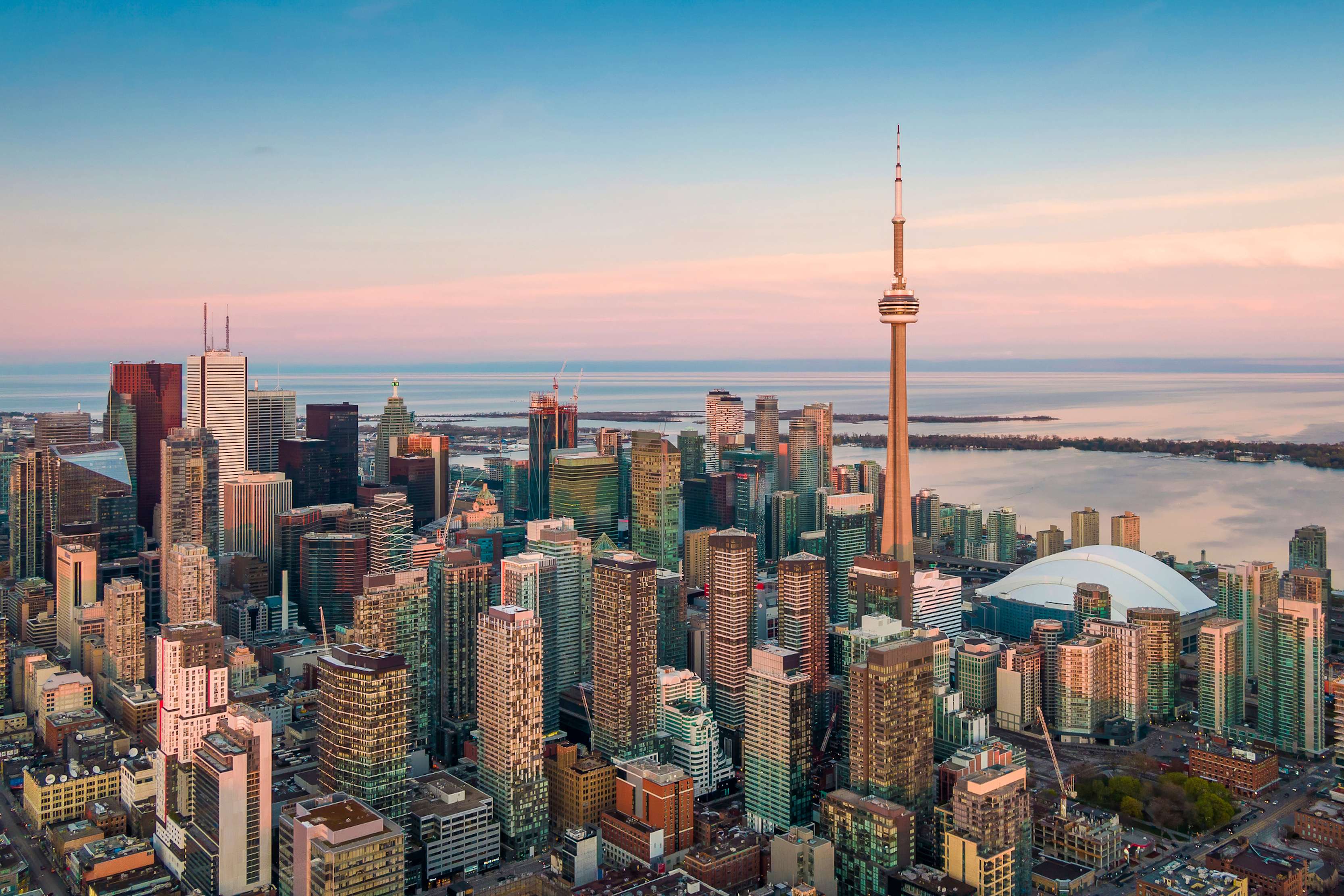 Toronto al atardecer
